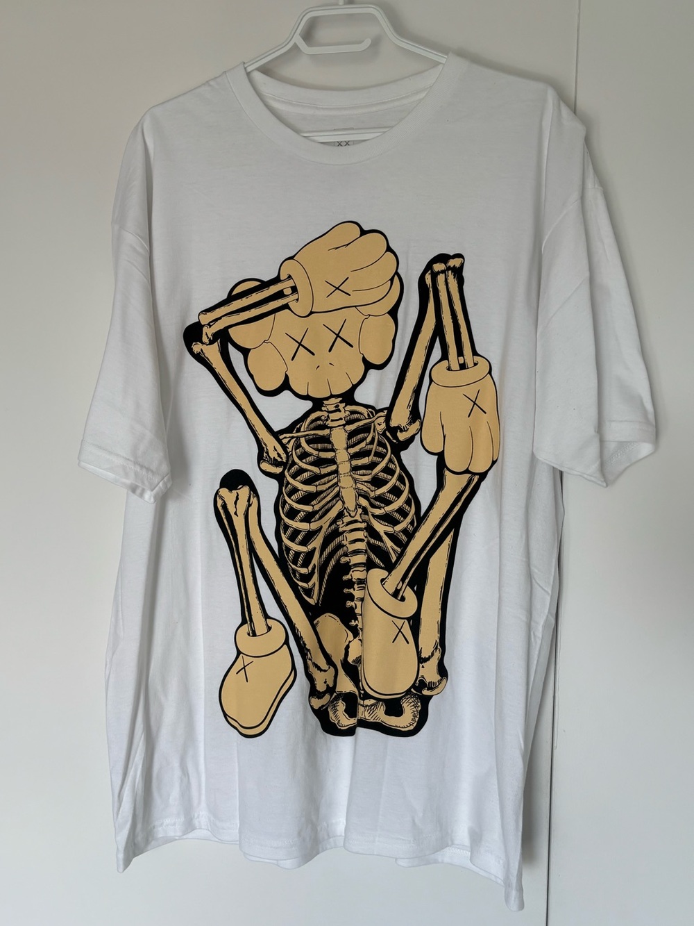 KAWS Skeleton New Fiction T-Shirt